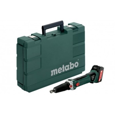 Аккумуляторная прямая шлифмашина Metabo GA 18 LTX + кейс (600638650) Аккумуляторная прямая шлифмашина Metabo GA 18 LTX + кейс (600638650)