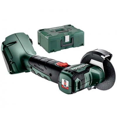 Аккумуляторная угловая шлифмашина (болгарка) Metabo CC 18 LTX BL (без АКБ и ЗУ) + кейс MetaLoc (600349840) Аккумуляторная угловая шлифмашина (болгарка) Metabo CC 18 LTX BL (без АКБ и ЗУ) + кейс MetaLoc (600349840)
