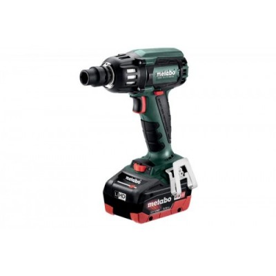 Аккумуляторный ударный гайковерт Metabo SSW 18 LTX 400 BL + кейс (602205660) Аккумуляторный ударный гайковерт Metabo SSW 18 LTX 400 BL + кейс (602205660)