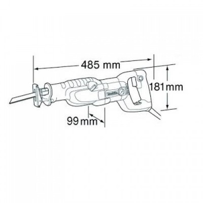 Шабельна пила (ножівка) MAKITA JR3070CT