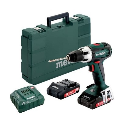 Акумуляторний ударний шуруповерт Metabo SB 18 LT Compact (18 В, 2х2 А*год) (602103510) Акумуляторний ударний шуруповерт Metabo SB 18 LT Compact (18 В, 2х2 А*год) (602103510)