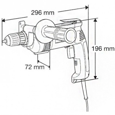 Дриль-шурупокрут MAKITA DP3003