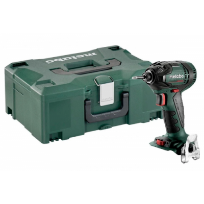Аккумуляторный ударный гайковерт Metabo SSD 18 LTX 200 BL (без АКБ и ЗУ) + кейс MetaLoc (602396840)