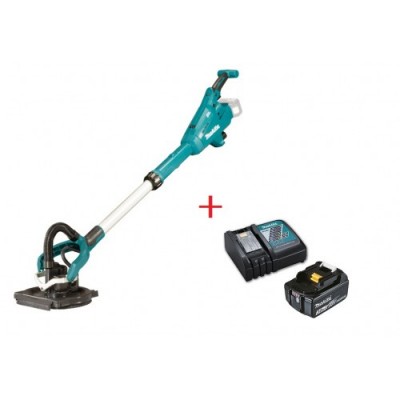Аккумуляторная шлифмашина для стен и потолков Makita DSL800ZU + набор 191A24-4 (SET-DSL800)