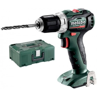 Аккумуляторный шуруповерт Metabo PowerMaxx BS 12 BL (без АКБ и ЗУ) + кейс MetaLoc (601038840) Аккумуляторный шуруповерт Metabo PowerMaxx BS 12 BL (без АКБ и ЗУ) + кейс MetaLoc (601038840)