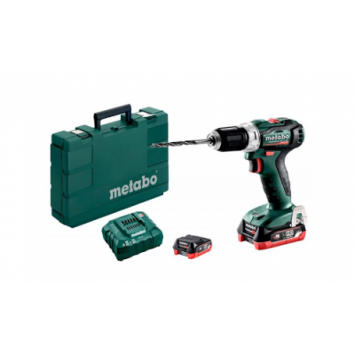 Аккумуляторный шуруповерт Metabo PowerMaxx BS 12 BL + кейс (601038800) Аккумуляторный шуруповерт Metabo PowerMaxx BS 12 BL + кейс (601038800)