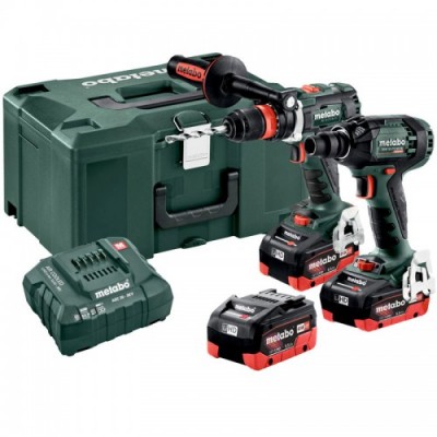 Набор аккумуляторного инструмента из 2 предметов Metabo Combo Set 2.1.17 18 V LTX BL 3xLiHD + кейс MetaLoc (685129960) Набор аккумуляторного инструмента из 2 предметов Metabo Combo Set 2.1.17 18 V LTX BL 3xLiHD + кейс MetaLoc (685129960)