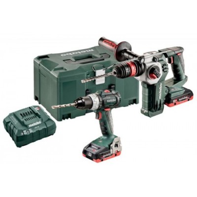 Набор аккумуляторного инструмента из 2 предметов Metabo Combo Set 2.3.7 + кейс MetaLoc (685140000) Набор аккумуляторного инструмента из 2 предметов Metabo Combo Set 2.3.7 + кейс MetaLoc (685140000)