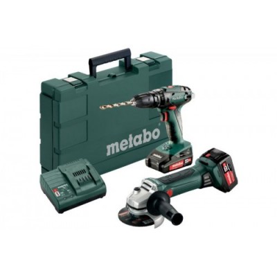 Комплект Metabo Combo Set 2.4.4 SB 18 + W 18 LTX 125 + кейс (685089000) Комплект Metabo Combo Set 2.4.4 SB 18 + W 18 LTX 125 + кейс (685089000)