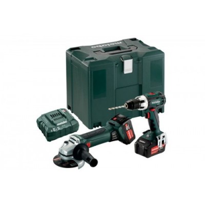 Комплект Metabo Combo Set 2.4.1 BS 18 LT + W 18 LTX 125 + кейс MetaLoc (685038000) Комплект Metabo Combo Set 2.4.1 BS 18 LT + W 18 LTX 125 + кейс MetaLoc (685038000)