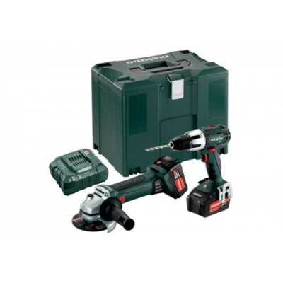 Комплект Metabo Combo Set 2.4.2 SB 18 LT + W 18 LTX 125 Quick + кейс MetaLoc (685039000) Комплект Metabo Combo Set 2.4.2 SB 18 LT + W 18 LTX 125 Quick + кейс MetaLoc (685039000)
