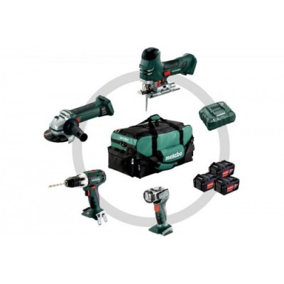 Аккумуляторная дрель-шуруповерт Metabo BS 18 LT + 3 аккумуляторных инструмента Metabo Combo Set 4.2 18 V (691013000)