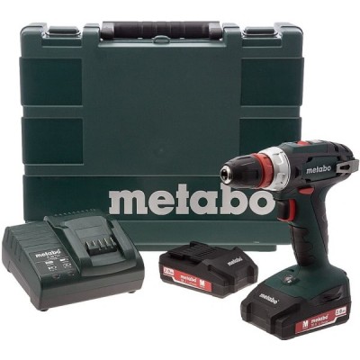 Дриль-шуруповерт Metabo BS 18 Quick (18 В, 2х2 А*год, 48 Н*м) (602217500) Дриль-шуруповерт Metabo BS 18 Quick (18 В, 2х2 А*год, 48 Н*м) (602217500)