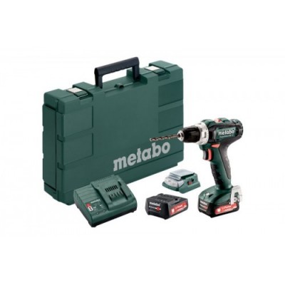 Аккумуляторный шуруповерт Metabo PowerMaxx BS 12 + адаптер PowerMaxx PA 12 LED-USB + кейс (601036910) Аккумуляторный шуруповерт Metabo PowerMaxx BS 12 + адаптер PowerMaxx PA 12 LED-USB + кейс (601036910)