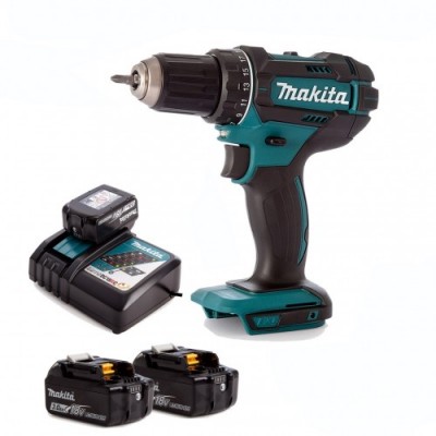Акумуляторний дриль-шуруповерт Makita DDF 482 RFE3 (DDF482RFE3) Акумуляторний дриль-шуруповерт Makita DDF 482 RFE3 (DDF482RFE3)