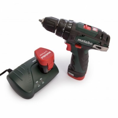 Аккумуляторная дрель-шуруповерт Metabo PowerMaxx SB Basic Set + Набор принадлежностей (600385870)