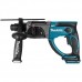 Ударный аккумуляторный перфоратор Makita DHR 202 Z + Аккумуляторная болгарка Makita DGA 504 Z + 3 АКБ Li-ion BL1830 Makita 18 В + Зарядное устройство (DHR202Z+DGA504Z)