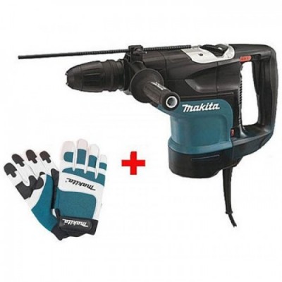 Перфоратор Makita HR4501C + защитные перчатки XL (HR4501C988000810) Перфоратор Makita HR4501C + защитные перчатки XL (HR4501C988000810)