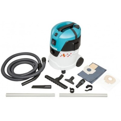 Пылесос универсальный Makita VC2512L + 5 текстильных мешков (VC2512L)