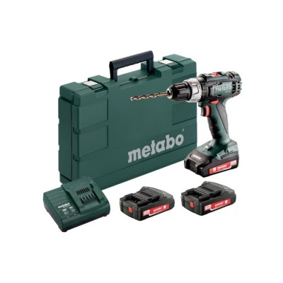 Акумуляторний шуруповерт Metabo BS 18 L Set (18 В, 3х2 А*год, 50 Н*м) (602321540) Акумуляторний шуруповерт Metabo BS 18 L Set (18 В, 3х2 А*год, 50 Н*м) (602321540)