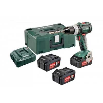 Аккумуляторный ударный шуруповерт Metabo SB 18 LT BL + кейс MetaLoc (602316960)