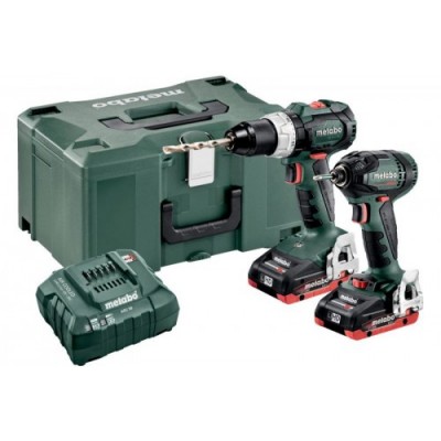 Набор аккумуляторного инструмента из 2 предметов Metabo Combo Set 2.1.11 18 V BL LiHD + кейс MetaLoc (685123000) Набор аккумуляторного инструмента из 2 предметов Metabo Combo Set 2.1.11 18 V BL LiHD + кейс MetaLoc (685123000)