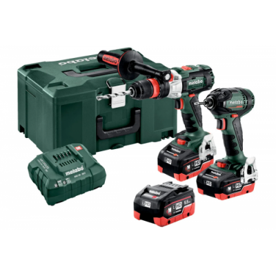 Набор аккумуляторного инструмента из 2 предметов Metabo Combo Set 2.1.14 18 V + кейс MetaLoc (685126960) Набор аккумуляторного инструмента из 2 предметов Metabo Combo Set 2.1.14 18 V + кейс MetaLoc (685126960)