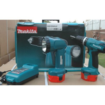 Ударная аккумуляторная дрель-шуруповерт Makita 8281 DWALE