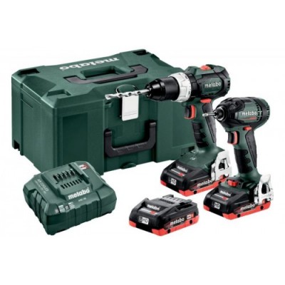 Набор аккумуляторного инструмента из 2 предметов Metabo Combo Set 2.1.11 18 V BL LiHD + кейс MetaLoc (685123960) Набор аккумуляторного инструмента из 2 предметов Metabo Combo Set 2.1.11 18 V BL LiHD + кейс MetaLoc (685123960)