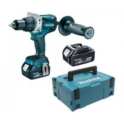 Аккумуляторная дрель-шуруповерт Makita DDF 481 RMJ