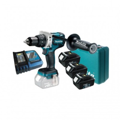 Аккумуляторная дрель-шуруповерт Makita DDF 481 RFE3