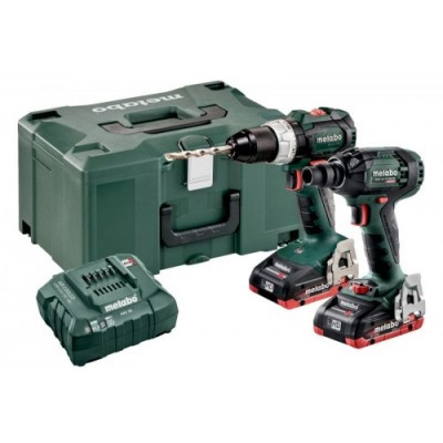 Набор аккумуляторного инструмента из 2 предметов Metabo Combo Set 2.1.16 18 V BL LiHD + кейс MetaLoc (685128000) Набор аккумуляторного инструмента из 2 предметов Metabo Combo Set 2.1.16 18 V BL LiHD + кейс MetaLoc (685128000)