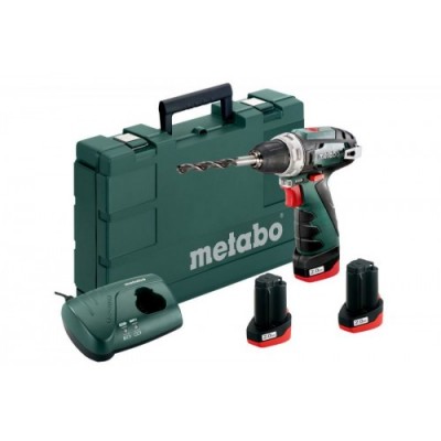 Аккумуляторный шуруповерт Metabo PowerMaxx BS Basic + чемодан (600080960) Аккумуляторный шуруповерт Metabo PowerMaxx BS Basic + чемодан (600080960)