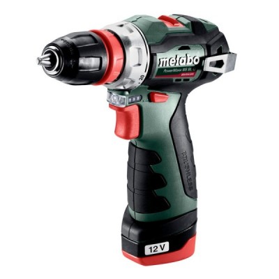Акумуляторний дриль-шуруповерт Metabo PowerMaxx BS BL Q (2х12 В, 2 А*год) (601749500) Акумуляторний дриль-шуруповерт Metabo PowerMaxx BS BL Q (2х12 В, 2 А*год) (601749500)