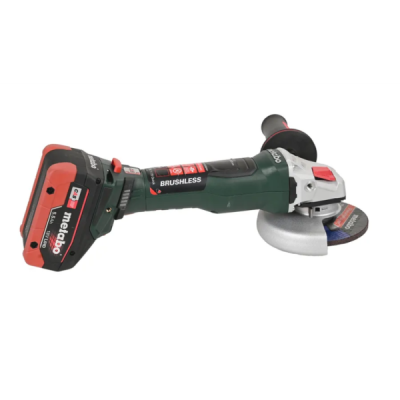 Акумуляторна болгарка Metabo WVB 18 LT BL 11-125 Quick (18 В, 2х5.5 А*год, 125 мм) (613057660)