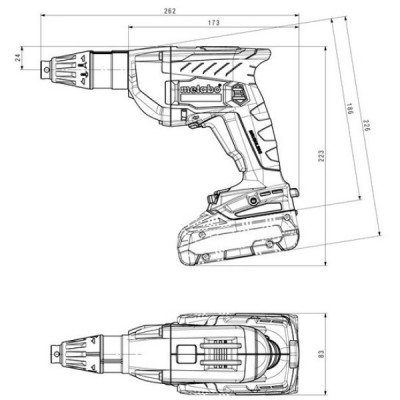 Акумуляторний шуруповерт Metabo HBS 18 LTX BL 3000 (18 В, без АКБ, 10 Н*м) (620062840)