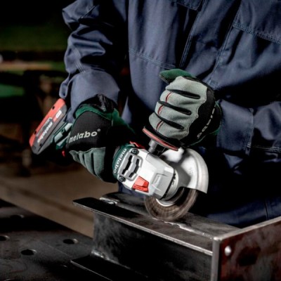 Акумуляторна безщіткова болгарка Metabo WB 18 LT BL 11-125 Quick (2х18 В, 8 А*год, 125 мм) (613054810)