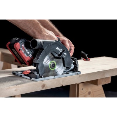 Акумуляторна ручна циркулярна пила Metabo KS 18 LTX 57 + кейс (18 В, 165 мм, без АКБ) (601857840)
