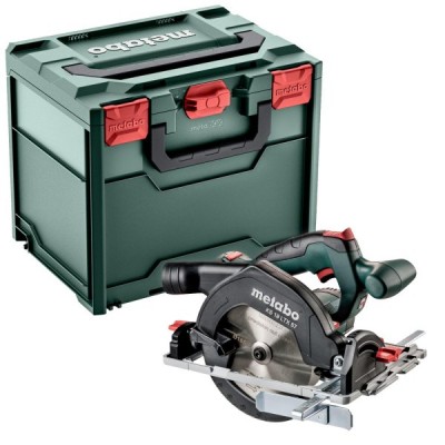Акумуляторна ручна циркулярна пила Metabo KS 18 LTX 57 + кейс (18 В, 165 мм, без АКБ) (601857840) Акумуляторна ручна циркулярна пила Metabo KS 18 LTX 57 + кейс (18 В, 165 мм, без АКБ) (601857840)