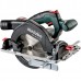 Акумуляторна ручна циркулярна пила Metabo KS 18 LTX 57 + кейс (18 В, 165 мм, без АКБ) (601857840)
