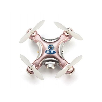 Квадрокоптер с камерой Wi-Fi Cheerson CX-10W нано (розовый)