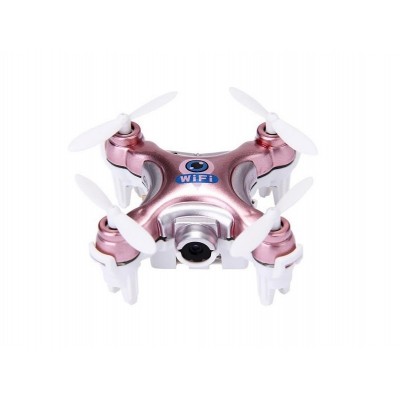 Квадрокоптер с камерой Wi-Fi Cheerson CX-10W нано (розовый)