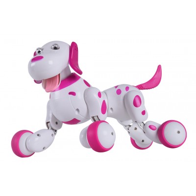 Робот-собака радиоуправляемый Happy Cow Smart Dog (розовый)