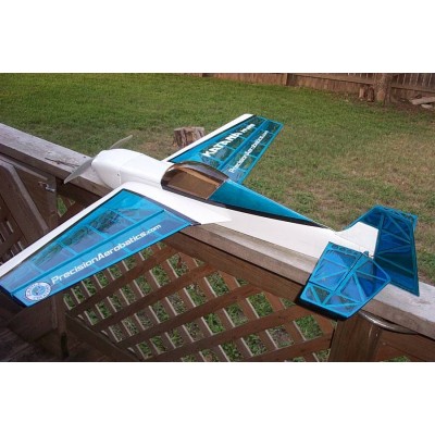 Самолёт радиоуправляемый Precision Aerobatics Katana Mini 1020мм KIT (синий)
