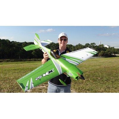 Самолёт радиоуправляемый Precision Aerobatics XR-52 1321мм KIT (зеленый)