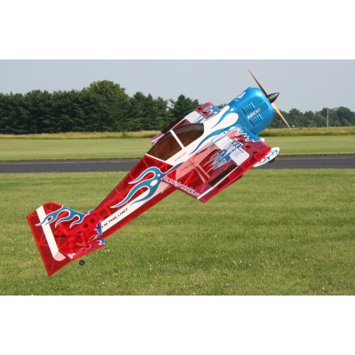Самолёт радиоуправляемый Precision Aerobatics Addiction XL 1500мм KIT (красный)