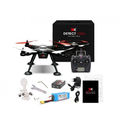 Квадрокоптер XK X380 DETECT GPS бесколлекторный RTF