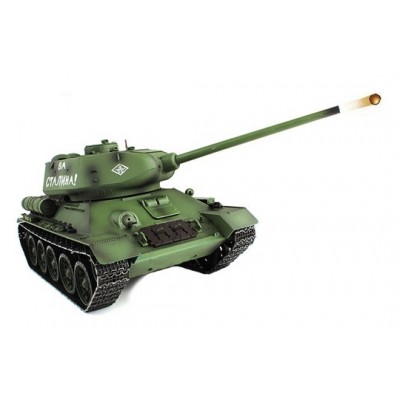 Танк на радіоуправлінні 1:16 Heng Long Т-34 з пневмопушкою і димом