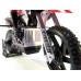 Радіокерована модель Мотоцикл 1:4 Himoto Burstout MX400 Brushed (червоний)