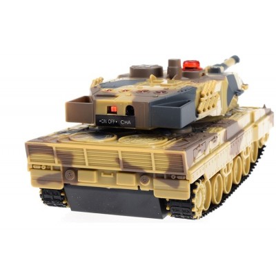 Танк р/к 1:36 HuanQi H500 Bluetooth з і/ч гарматою для танкового бою